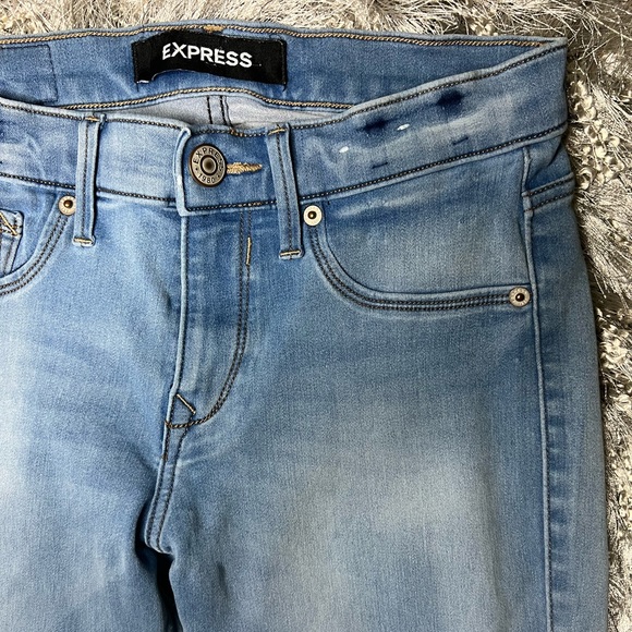 Express Legging Mid Rise Jeans - Picture 2 of 5